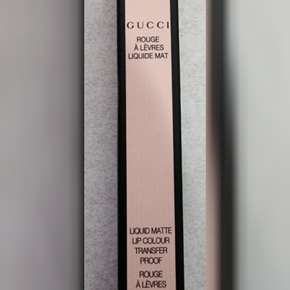 Gucci's Rouge à Lèvres Liquid Matte Lipstick 505 Janet Rust New - Picture 4 of 12
